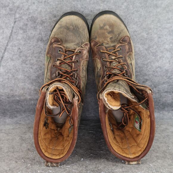 Danner Boots Mens 7 Combat Hunting Waterproof 600g Insulated Camo Outdoor Retro - Picture 7 of 16